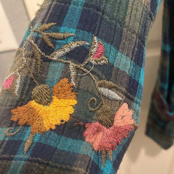 Johnny Was Quito Painters Smock Tunic - Picture 7 of 10